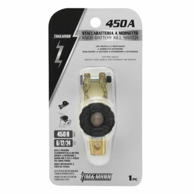 Interruttore Batteria Auto Universale - Stacca Batteria 80A, Per Veicoli 12-48V, Antifurto E Anti-scarica - Foto 11