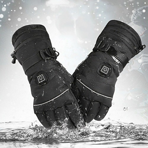 Motorbike Heated Motorcycle Gloves Electric USB Rechargeable Thermal Waterproof - Picture 11 of 17