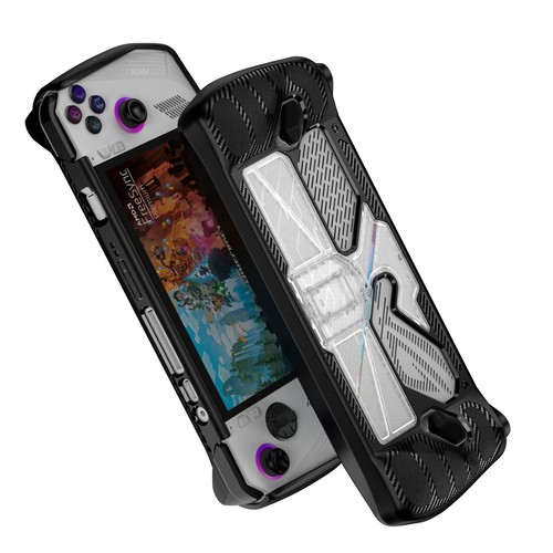 Schutzhülle Fallsichere Silikonhülle mit Ständer für ASUS Rog Ally - Bild 6 von 11