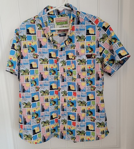 RSVLTS Teenage Mutant Ninja Turtles The Roosevelts Nickelodeon Boys Small Shirt