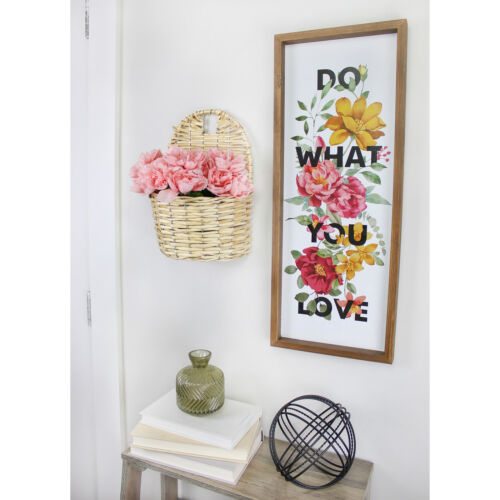 Wall Pocket Baskets 2pk; Door Hanging Flower Baskets, Choose Color - Picture 3 of 26