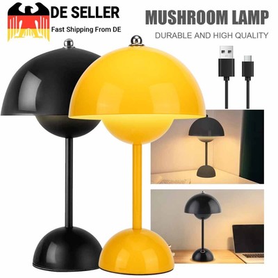 Tischlampe Kabellos Wiederaufladbar Flowerpot Lampe Dimmbar Mit Touch Steuerung