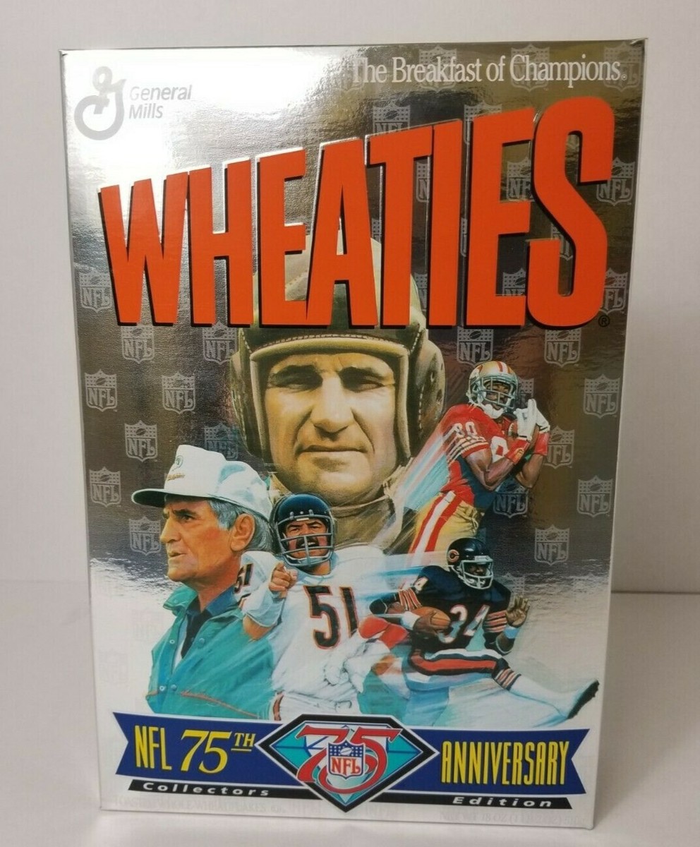 NFL 75th Anniversary Collectors Edition Unopened Wheaties Box | eBay