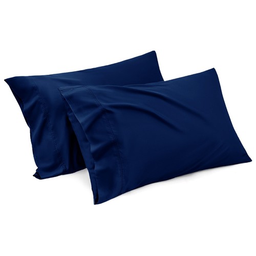 2-4 Pack Premium Poly Cotton Pillow Cases Housewife Luxury Pair Bed Pillow Cover - Picture 21 of 99
