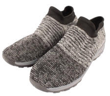 Women's Running Shoes Sports Air Cushion Gym Sock Walking Casual Sneakers Gray