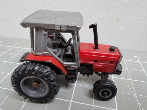 ERTL Tractor Red Die Cast Metal 1:64 Scale Ferguson Farming Equipment Model - Picture 3 of 12