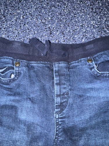 Gymboree Boys Jeans Size 6 Pull On Medium Blue Wash Distressed Pockets - Picture 8 of 8