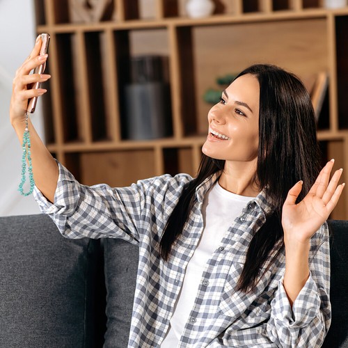 4-pak Paski na telefon komórkowy Mother Miss Charm Nadgarstek Telefon komórkowy Smycz do rąk - Zdjęcie 5 z 12