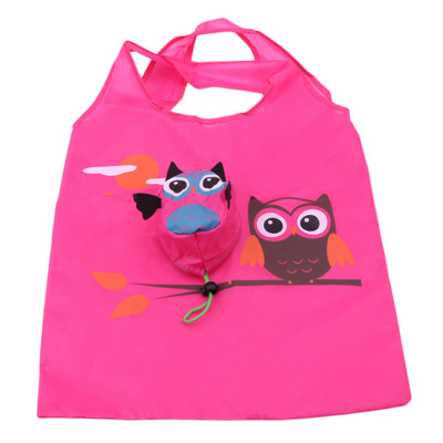 Foldable Reusable Shopping Bag Eco Animal Tote Handbag Fold Away Ladies Clip NEW Foldable Reusable Shopping Bag Eco Animal Tote Handbag Fold Away Ladies Clip NEW
