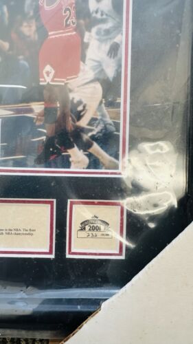 Authentic Michael Jordan 1998 Upper Deck Floor Frame 8x10 Factory Sealed #232 - Picture 2 of 5