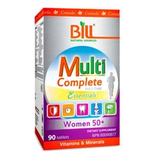 Bill Natural Sources Multi Complete Essentials For Women Health 140 Capsules NEW