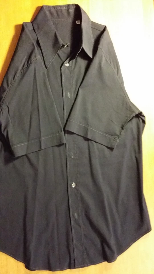 camicia NEW YORK INDUSTRIE uomo, blu, m/c, 50 - Immagine 2 di 4