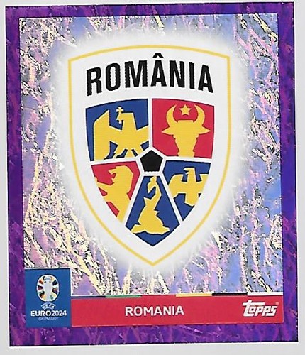 Topps Sticker UEFA Euro 2024 Germany ~Vereinswappen / Logo ~Parallel ~AUSWAHL - Bild 61 von 61