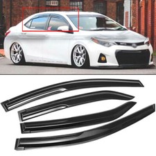 For Toyota Corolla 2014-2018 Jdm Mugen Style Window Visor Vent Sun Rain Guards For Toyota Corolla 2014-2018 Jdm Mugen Style Window Visor Vent Sun Rain Guards