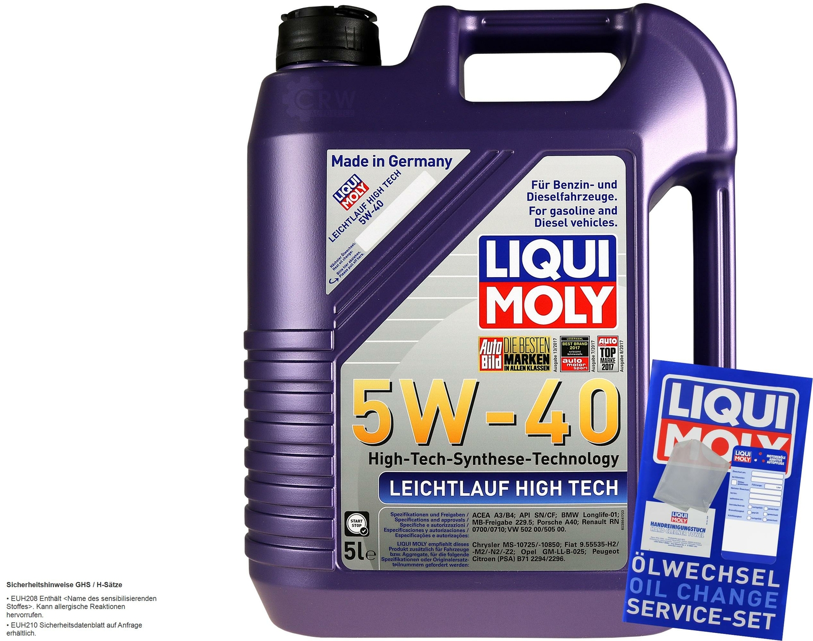 ZESTAW INSPEKCYJNY FILTR LIQUI MOLY OIL 6L 5W-40 do BMW serii 3 Touring F31 320i-pokaż oryginalną nazwę Obfite i popularne