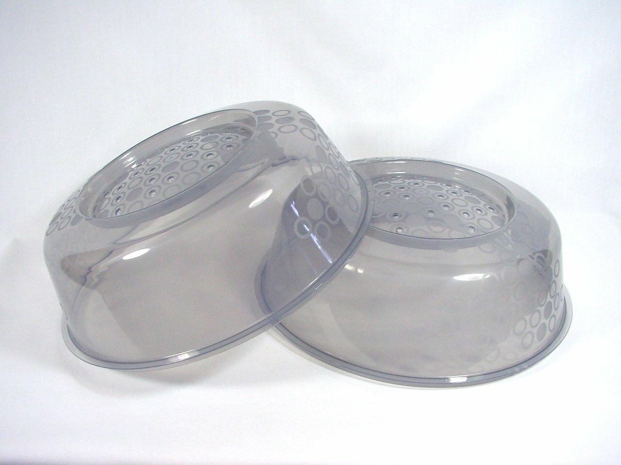 Set of 2 IKEA Microwave Cover Splatter Screen Steam Release Lid 10