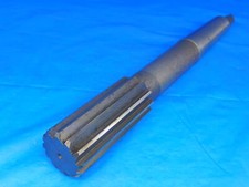 1 1/2 O.D. HSS REAMER MORSE TAPER #4 SHANK 12 FLUTE MT4 1.500 1.5 ONSIZE