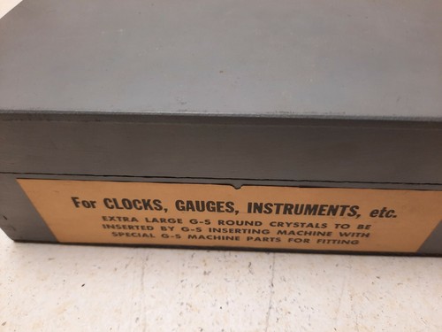 INSERTADOR DE CRISTAL PARA RELOJES, MEDIDORES o INSTRUMENTOS (para cristales redondos G-S) - Imagen 3 de 3