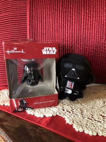 Hallmark Disney Christbaumschmuck Star Wars Darth Vader Helm Neu im Karton mit Bonus - Bild 2 von 2
