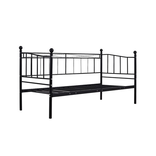 Metal Single Day Bed Sofa Bed Guest Bed Frame or with Pull Out Trundle - Picture 29 of 56