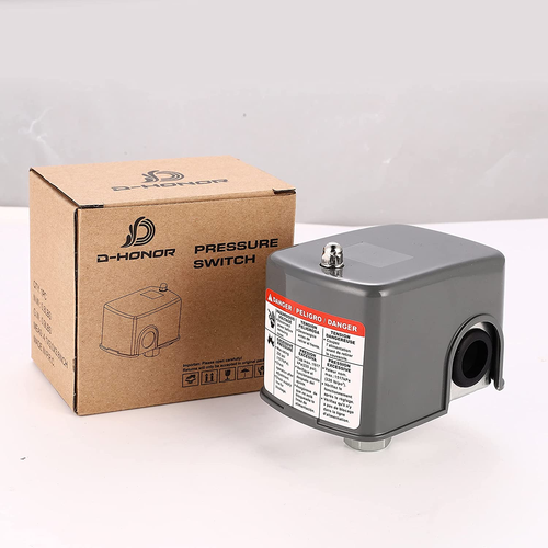 Interruptor de presión de bomba de agua D-HONOR, controlador de presión ajustable KRS-3 40-60 P - Imagen 11 de 12