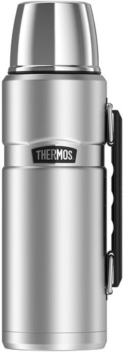 New THERMOS Stainless King S/Steel Vacuum Insulated Flask 2.0 Litre Genuine - Picture 6 of 6