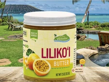 🍈DIP INTO PARADISE - LILIKOI BUTTER PASSION FRUIT SPREAD - 7.5 OZ JAR