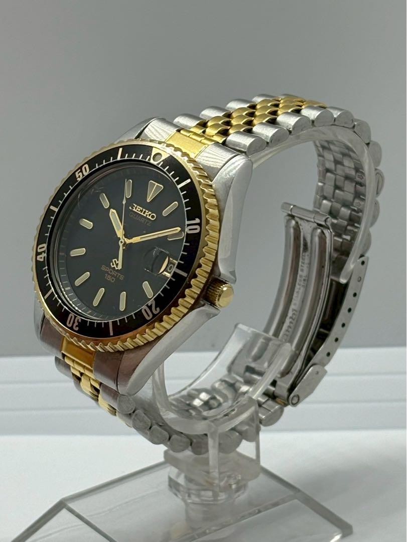 SEIKO 腕時計　ダイバーズ　スポーツ150 7N42-6A0A Seiko Divers Sports 150 7N42-6A0A Men's Watch, 19cm Wrist