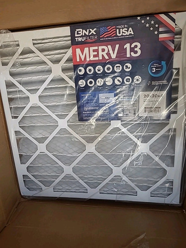 BNX TruFilter 20x20x4 MERV 13 Luftfilter 2 Stück