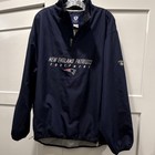 New England Patriots NFL Equipment windbreaker Jacket Nvy Blue Football Official — photo 1