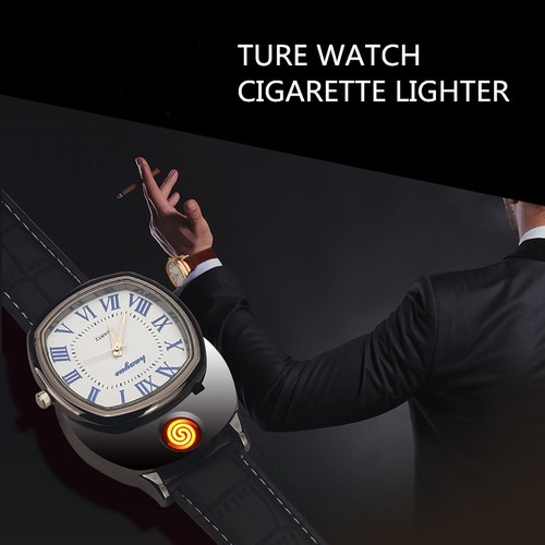 Cigarette lighter windproof watch - Picture 2 of 8