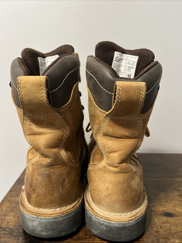 DANNER QUARRY USA 8" INSULATED 400G COMPOSITE TOE WATERPROOF WORK BOOTS, Men’s 9 - Picture 8 of 13