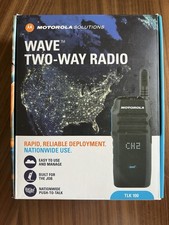 Motorola Wave TLK 100 Two-Way 8-Channel Radio WiFi GPS 4G 2 Way Radio