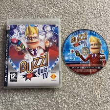BUZZ QUIZ TV PS3 PLAYSTATION 3 GAME