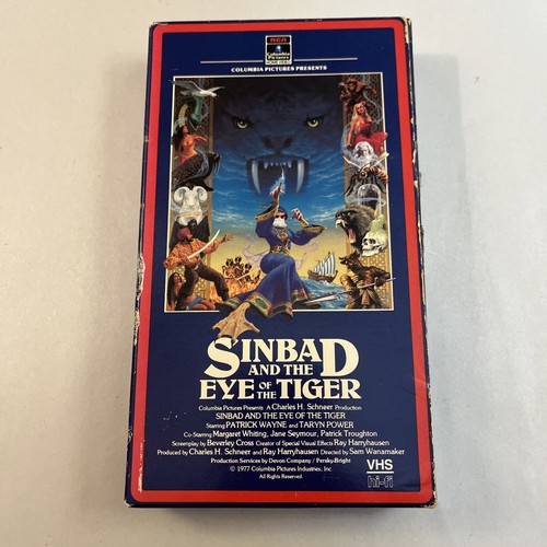 Sindbad & das Auge des Tigers (VHS) Patrick Wayne
