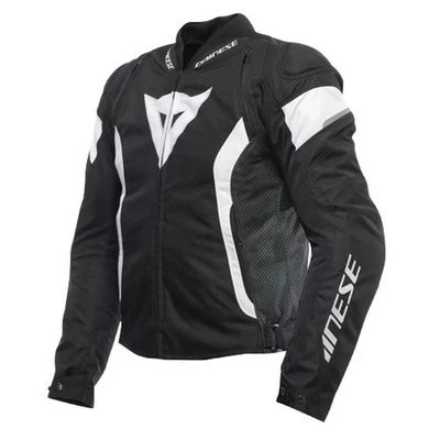 Veste Moto Homme DAINESE AVRO 5 Jacket TEX Man Noir Sport Touring Blanc - Photo 1/4