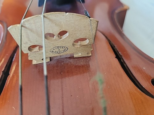 1977 Suzuki Violin No.220 1/2 Size Roth Glasser Bow Japan w/case Needs Work - Picture 18 of 20