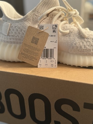Adidas Yeezy Boost 350 V2 Herren Größe 9,5 nie getragen neuer Karton