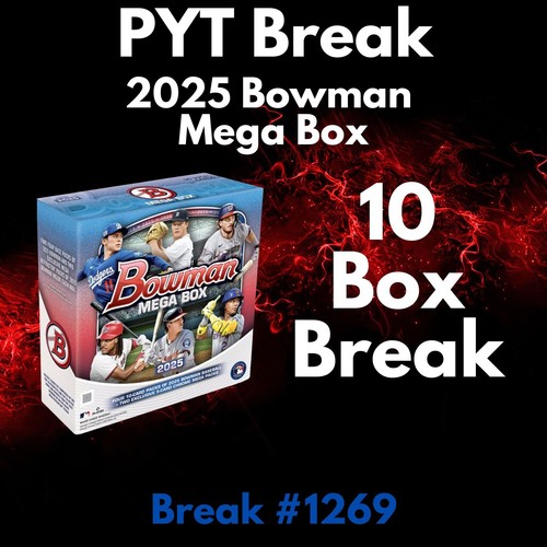 Minnesota Twins - - 2025 Bowman Mega 10 Box PYT Break #1269
