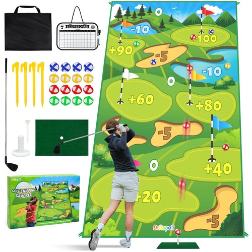 Golf Chipping Spiel Set Golf Trainingsspiel Golfspiel Set Golftrainingsgerät...
