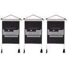 3pcs Periodenverkehrstabelle der Elements Poster Science Chemie Klassenzimmer