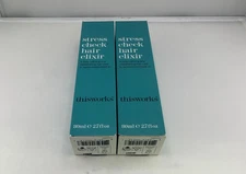 ThisWorks Stress Check Hair Elixir Conditioning Hair Mist 80mL/2.7oz PACK OF 2