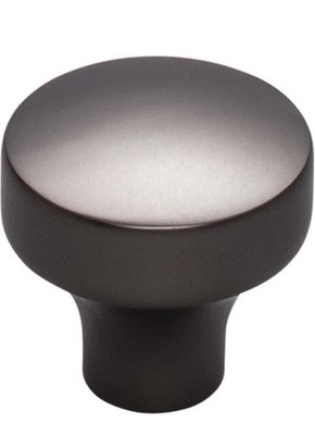 Top Knobs TK901AG Kinney Knob 1 1/4 Inch - Ash Gray - Pack of SIX knobs, all new