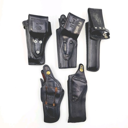 Konvolut 5 Lederholster Brauer Bros, Hunter, Krasne's, Bucheimer, Safariland - Bild 21 von 21