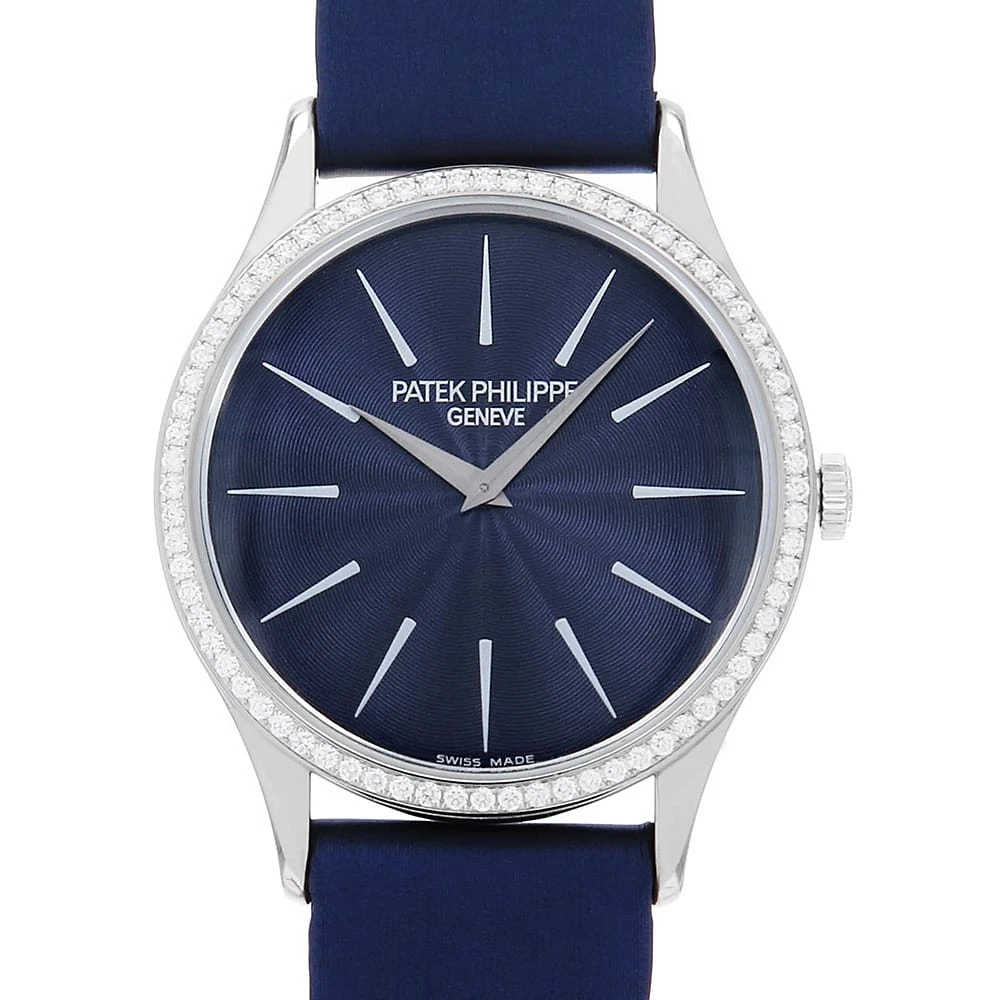 Patek Philippe — PATEK PHILIPPE Calatrava Bezel Diamond 4896G second hand Women