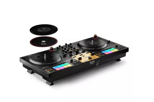Set of 1x Hercules DJControl Inpulse T7 Premium Edition w/ Headphones & Mic - Picture 2 of 7
