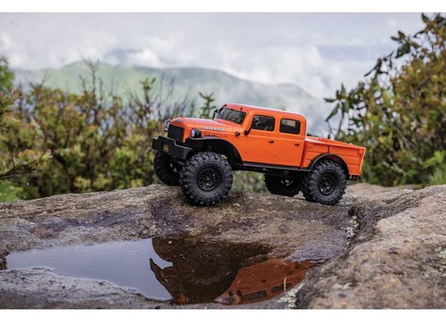 Axial 1/24 SCX24 Dodge Power Wagon Rock Crawler RTR w/Battery & Charger, Orange - Picture 5 of 12