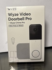 Wyze Video Doorbell Pro  Wyze Chime Pro Wire-Free or Wired 