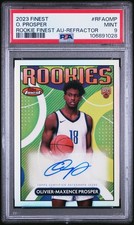 2023 TOPPS FINEST ROOKIE FINEST AUTOS REFRACTOR OLIVIER-MAXENCE PROSPER PSA 9
