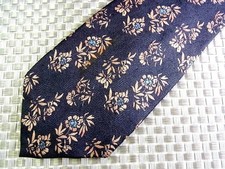 LIBERTY London Used Necktie Tie Mens Unisex ALL SILK 100 Multicolor Gorgeous L52